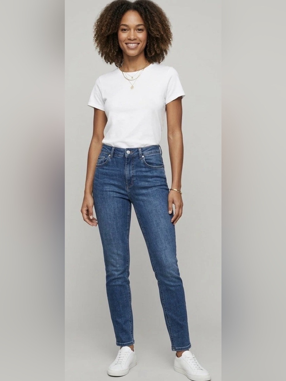 Reformation Skinny Blue Denim Jeans Skinny High Rise 29